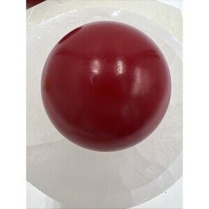 Antique RARE Bakelite Billiard Cue Ball, Pool Catalin Gaming Cherry Bakelite